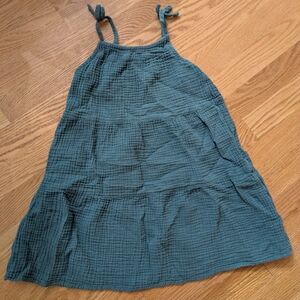 Cat & Jack Teal Casual Kids Dress